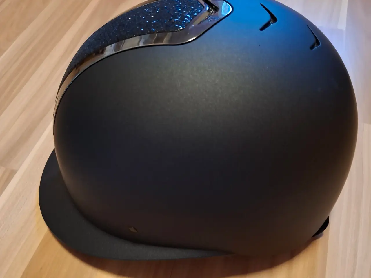 Billede 2 - Ridehjelm, pro mat sparkle