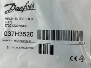 Danfoss INT 5 Mechanical Interlock 037H3520 for CI