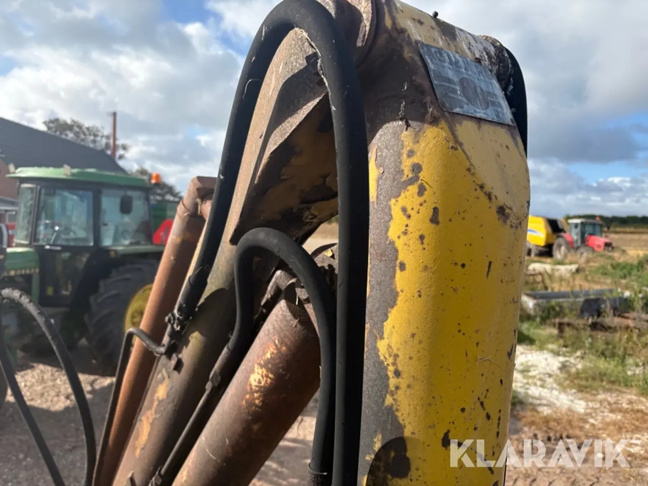 Billede 12 - Traktor m/kran Power major