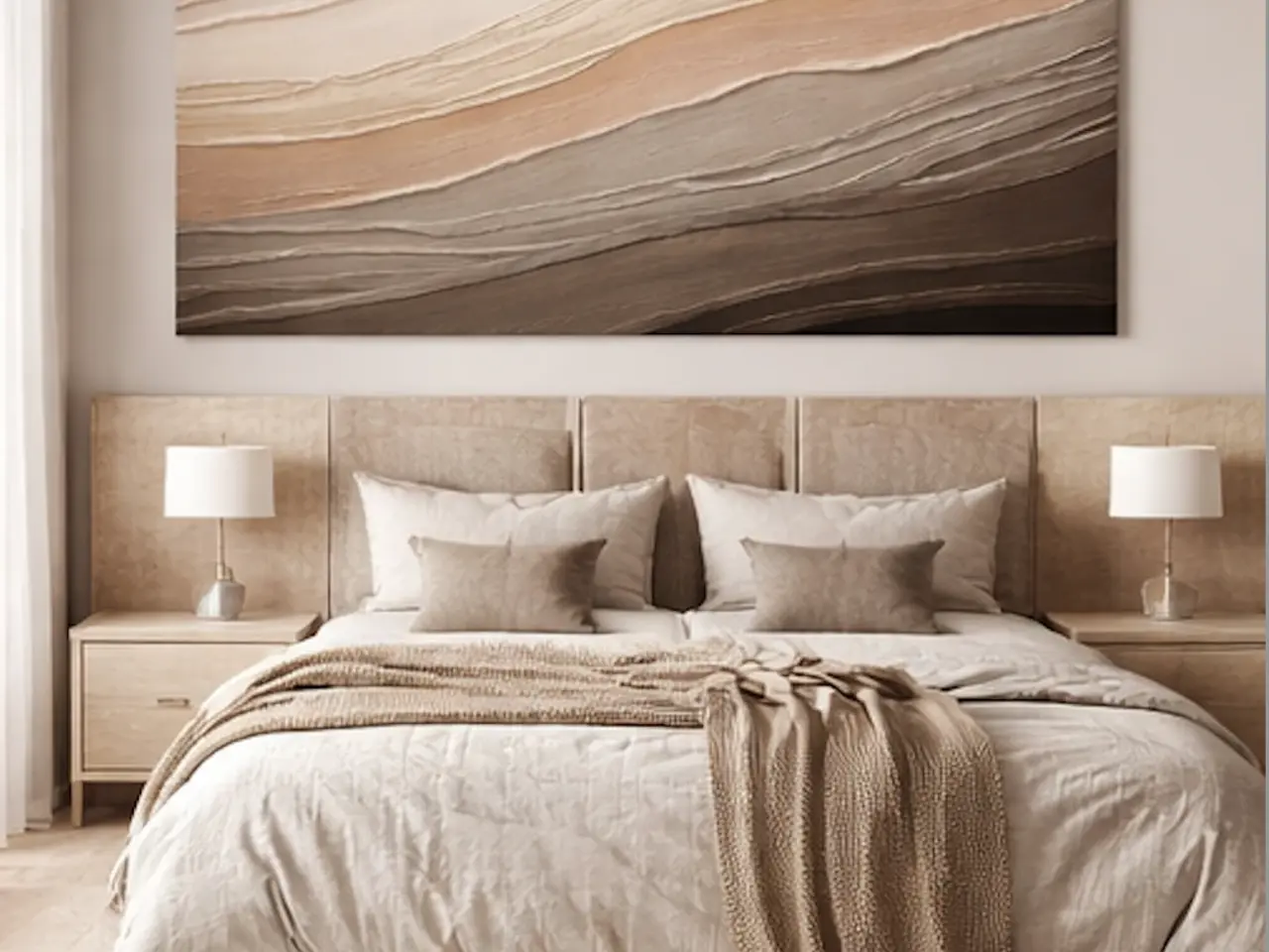 Billede 3 - Stort maleri 95 x 200 cm (Gratis levering)