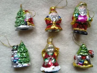 6 x Julepynt