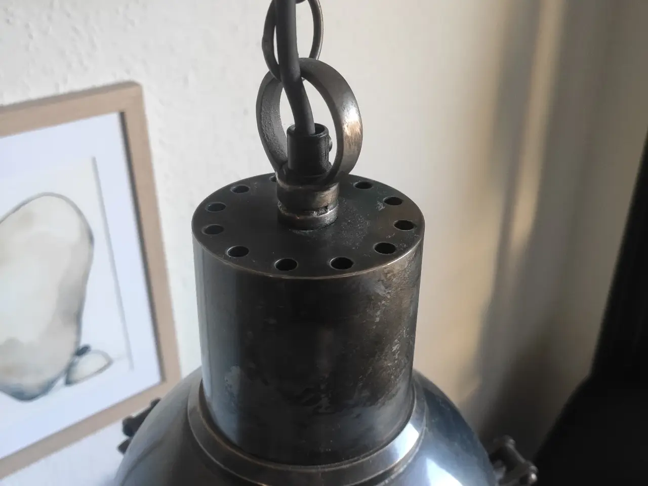 Billede 4 - Fed Industriel Loftslampe