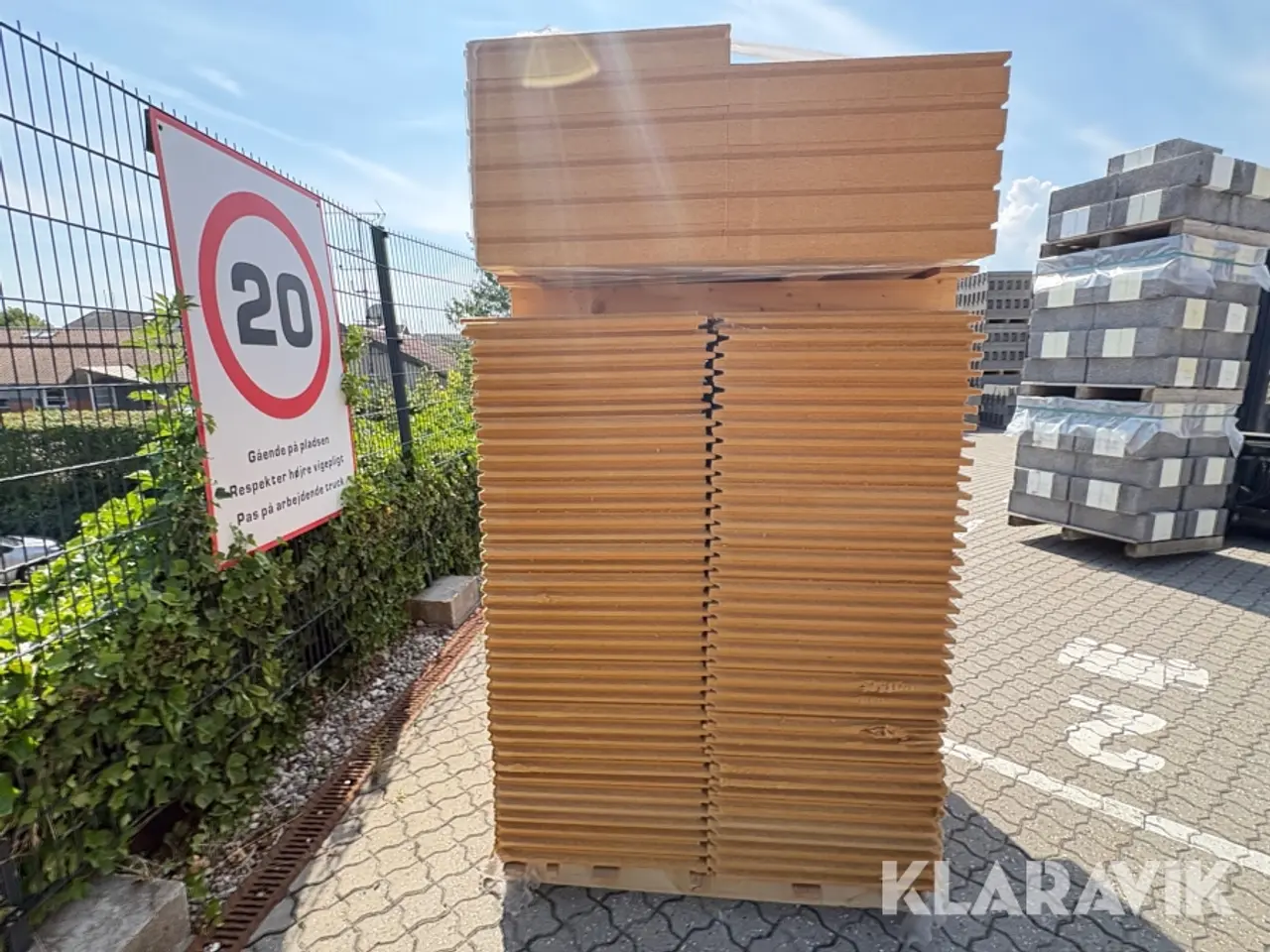 Billede 4 - Træfiber plader 2paller