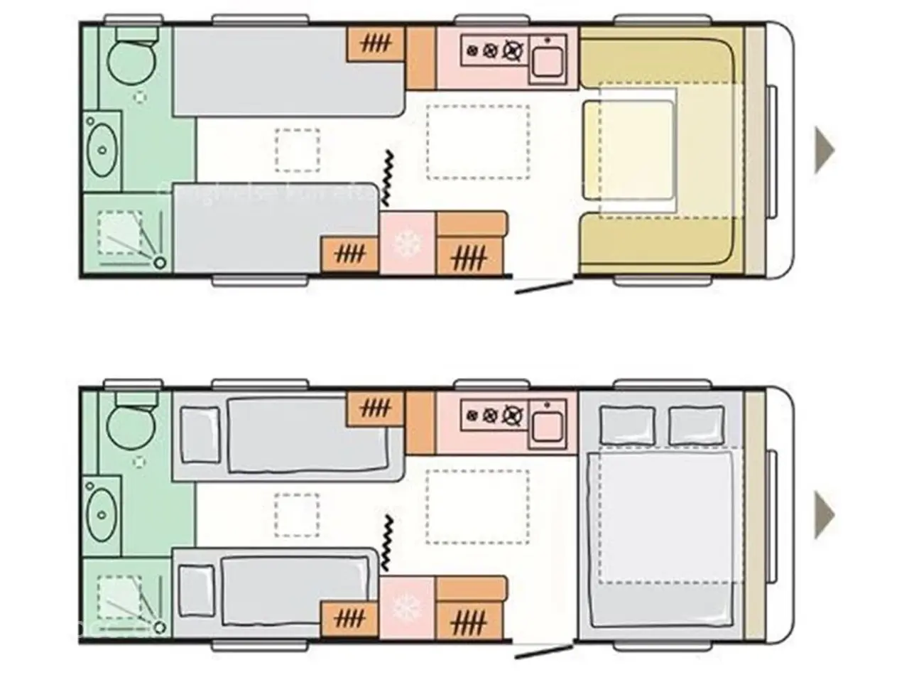 Billede 7 - 2023 - Adria Alpina 613 UT   Adria Alpina 613 UT (2023) – Helårsluksus med Commodore telt og tæpper