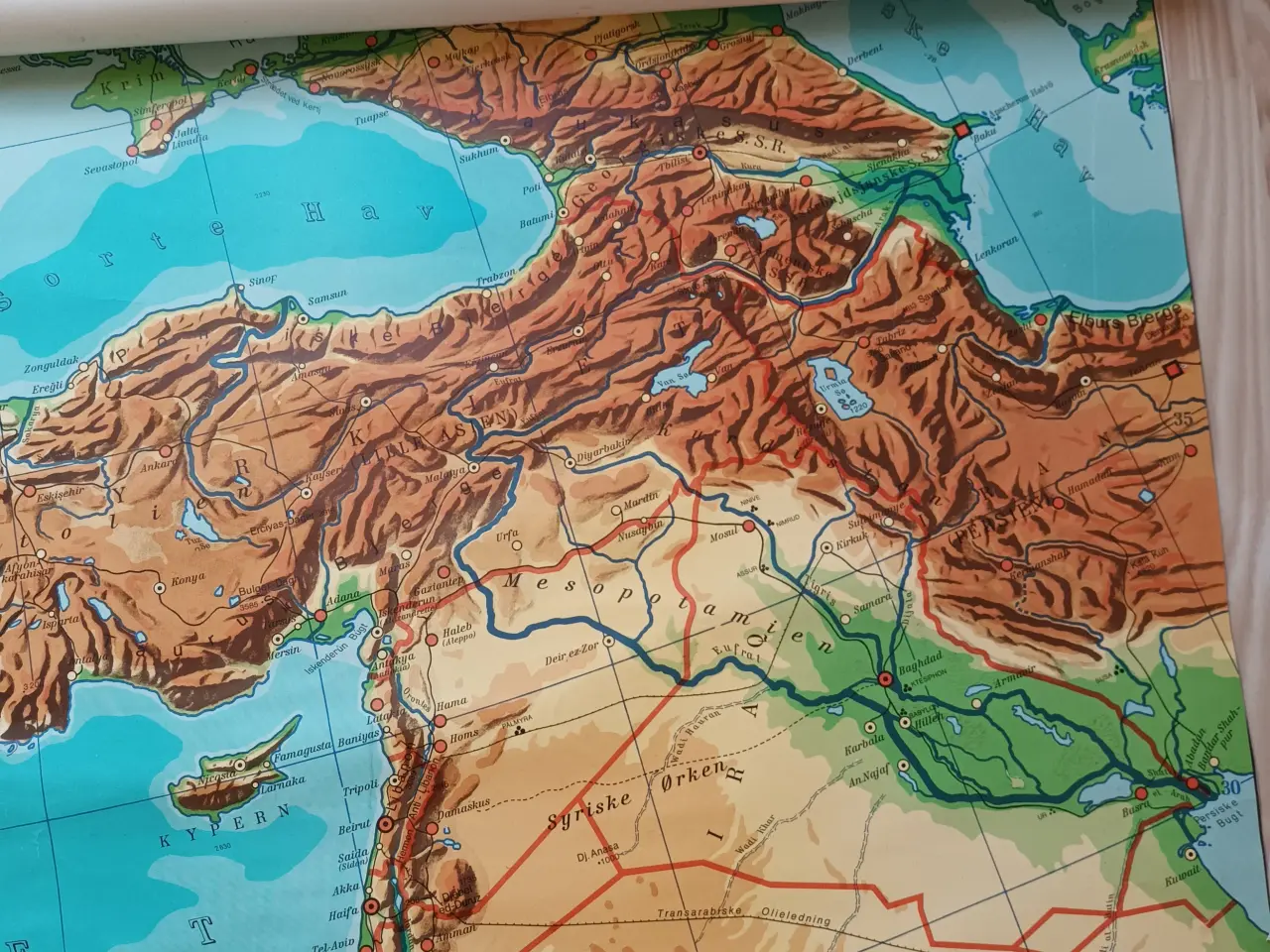 Billede 2 - Europakort. År 1966