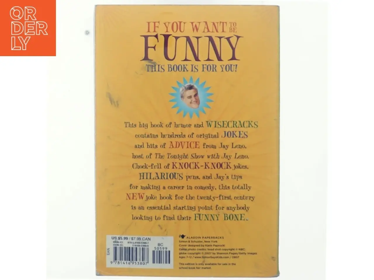 Billede 3 - Jay Leno's how to be the Funniest Kid in the Whole Wide World (or Just in Your Class) af Jay Leno (Bog)