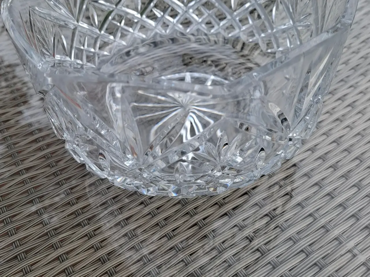 Billede 1 - Krystal glas skål