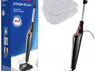 Damprenser Vileda Steam Plus 3.0 med 2 mikrofiberpuder