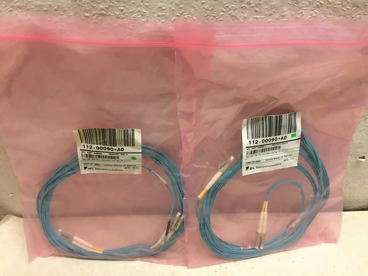 Billede 4 - parti of 2x Netapp AFL Optical kabel 112-00090+A0