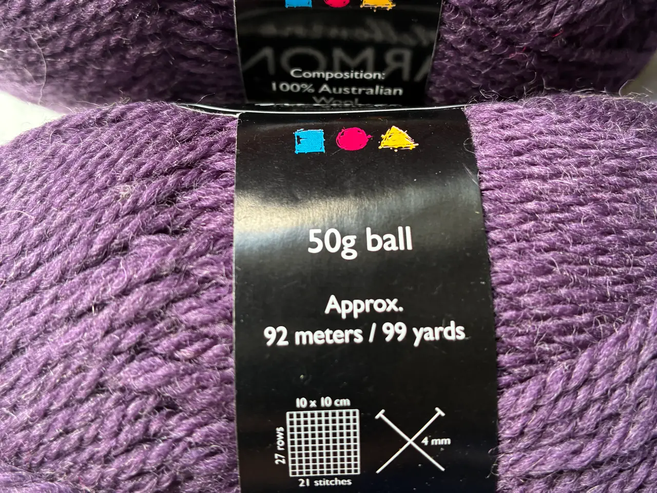 Billede 3 - 6 Ngl. Australsk ULD á 50 g
