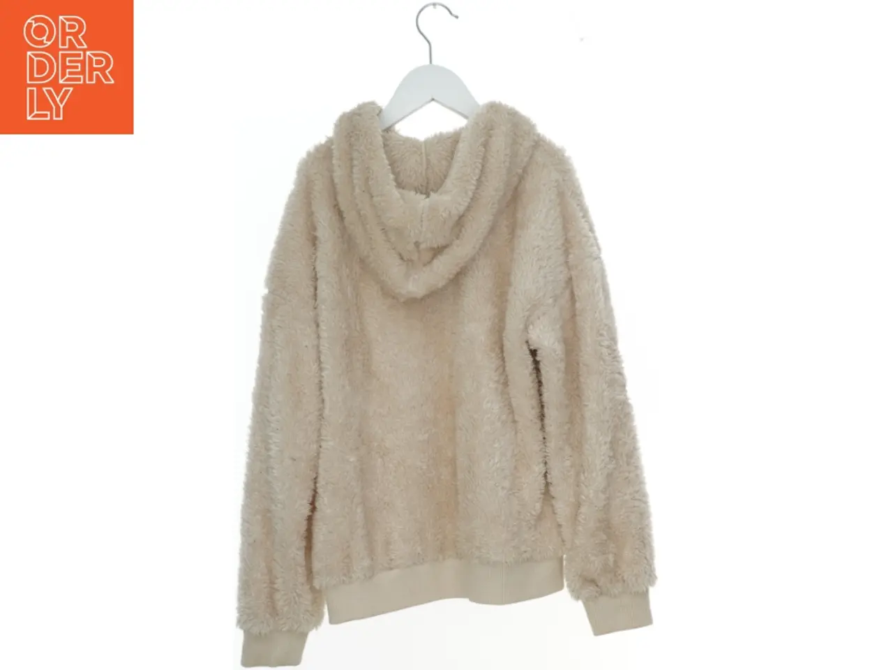 Billede 2 - Fleece hættetrøje med lomme fra H&M (str. 140)