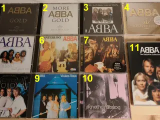 ABBA, CD'er + DVD: 10 Titler