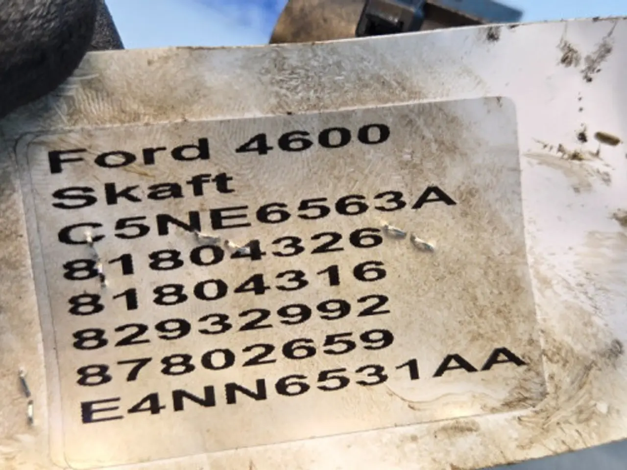 Billede 17 - Ford 4600 Vippearm 81804326