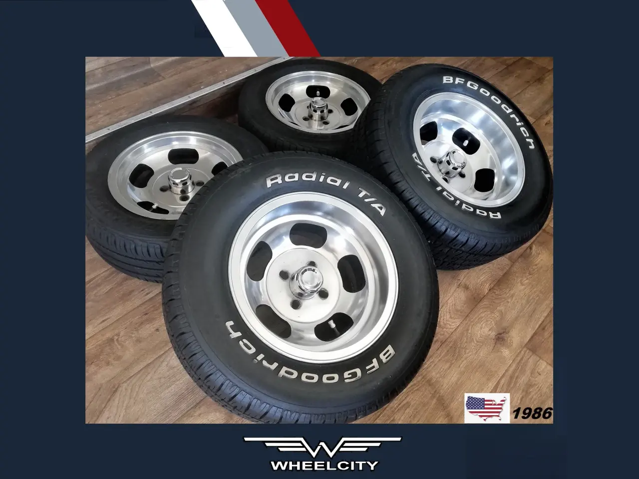 Billede 1 - 4x100/4x108/4x114,3 14"US Mag Indy old school 1986