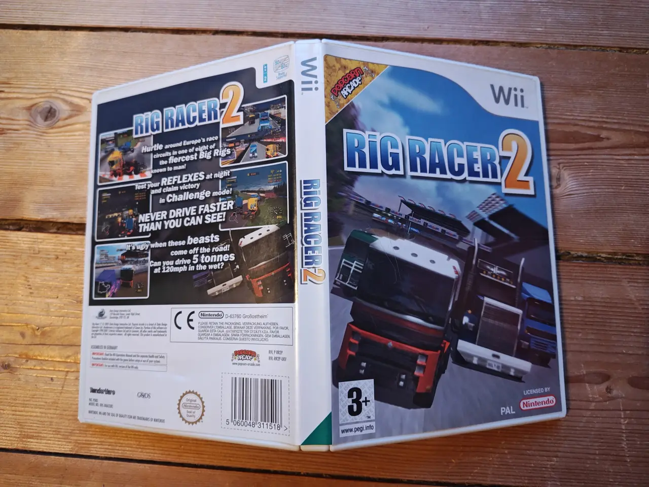Billede 1 - Rig Racer 2 til Nintendo Wii - Lastbil Racer spil