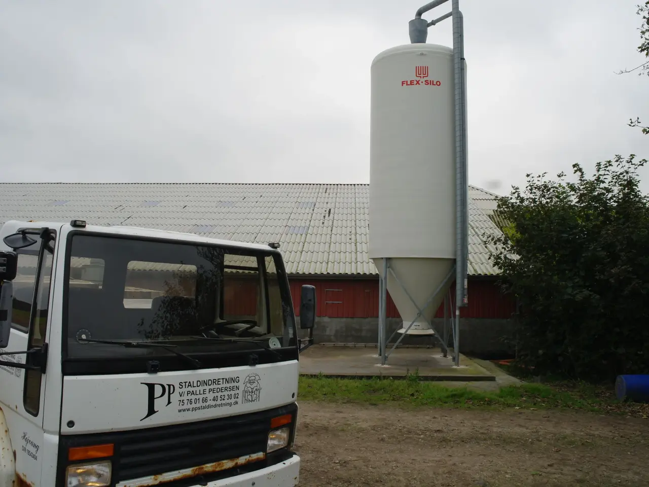 Billede 6 - Glasfiber silo 22 T.