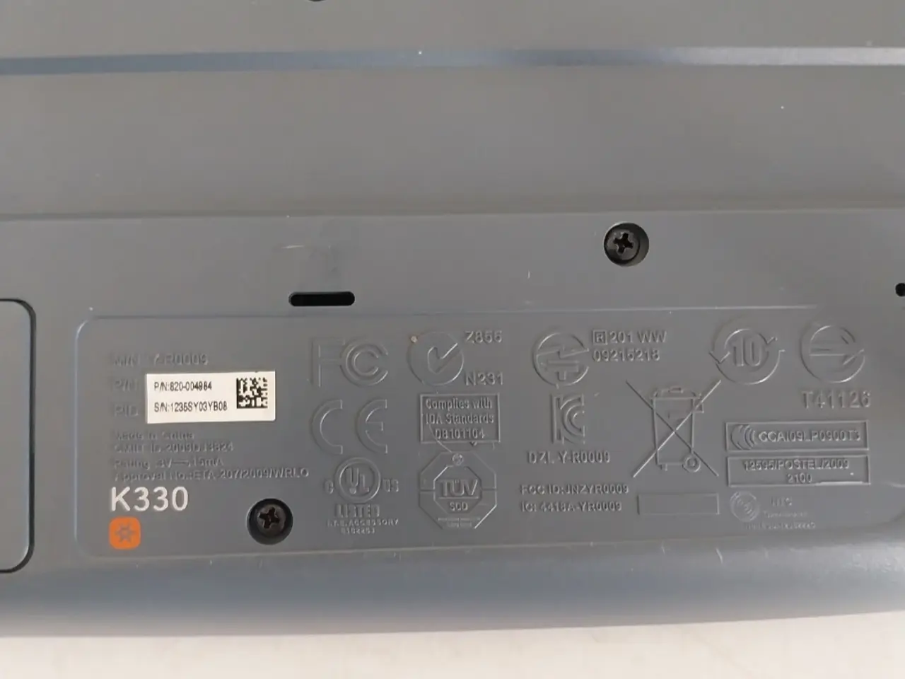 Billede 9 - Logitech K330 trådløst tastatur