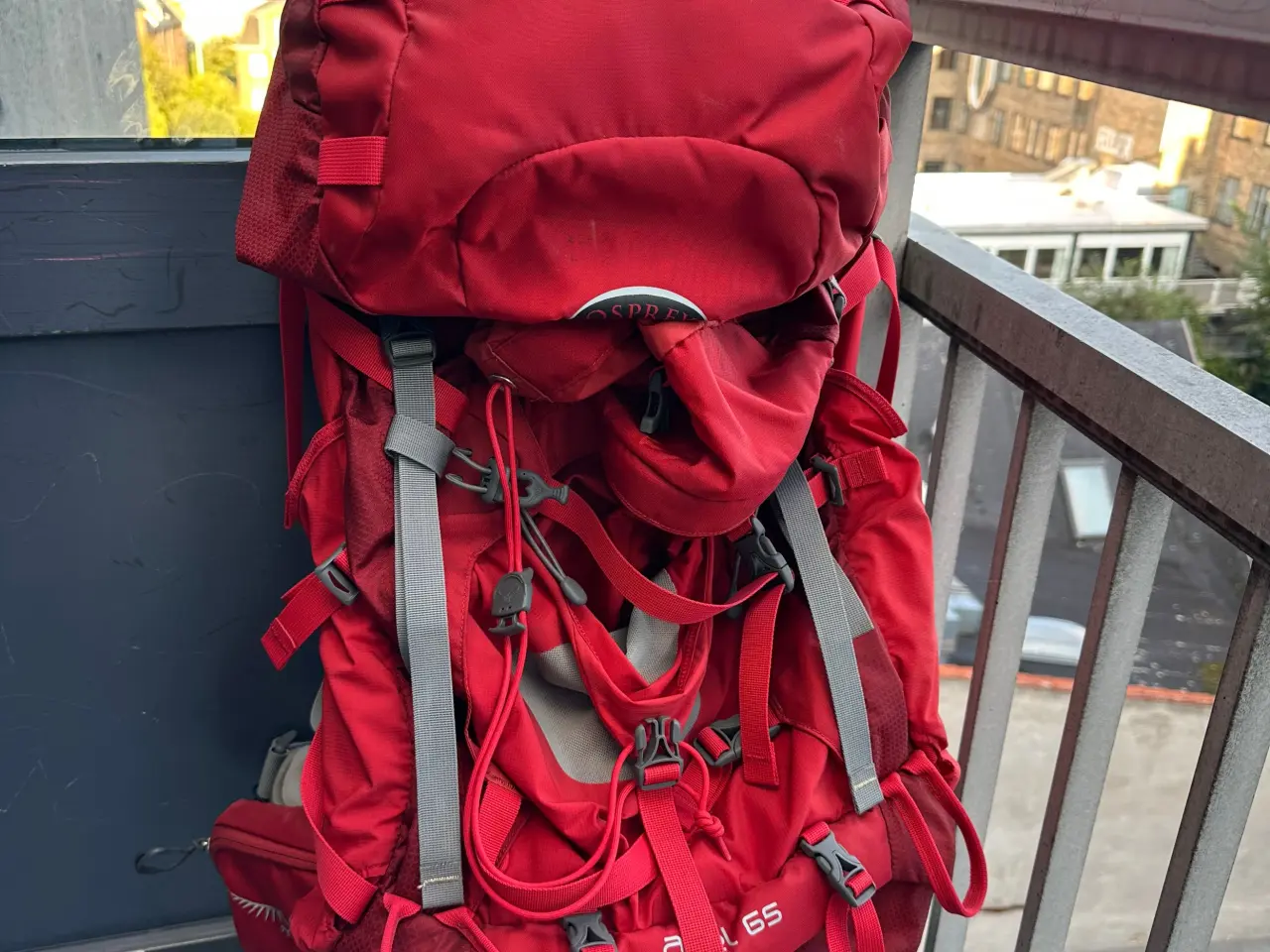 Billede 1 - UDLEJES - Osprey rygsæk 65 L dame