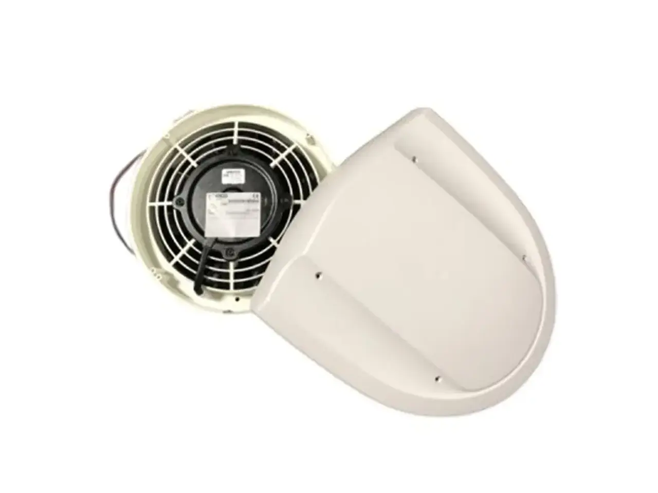 Billede 1 - Ventilator SlimAir 12V Hul Ø202 IP68