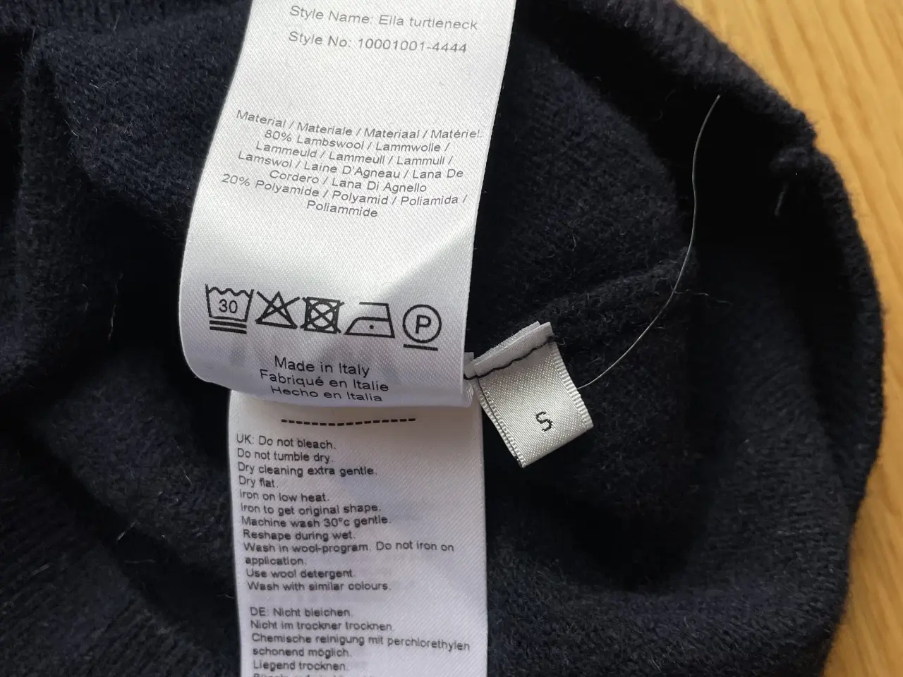 Billede 6 - Wood Wood turtleneck navy