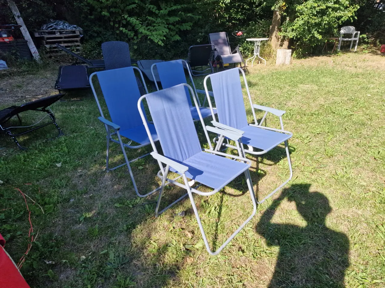 Billede 1 - Campingstole 4stk
