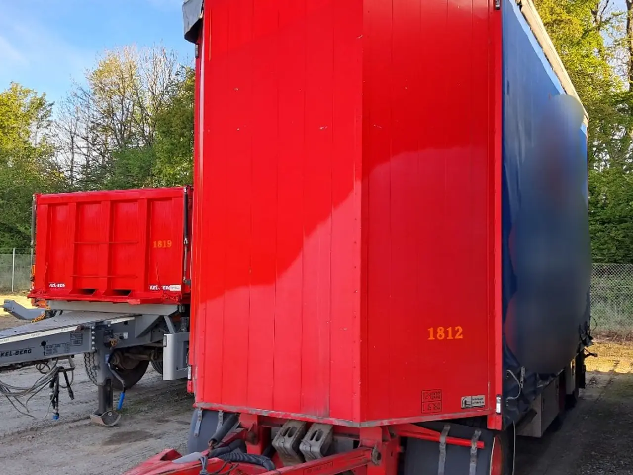 Billede 1 - NORDIC TRAILER P324 gardintrailer / citytrailer