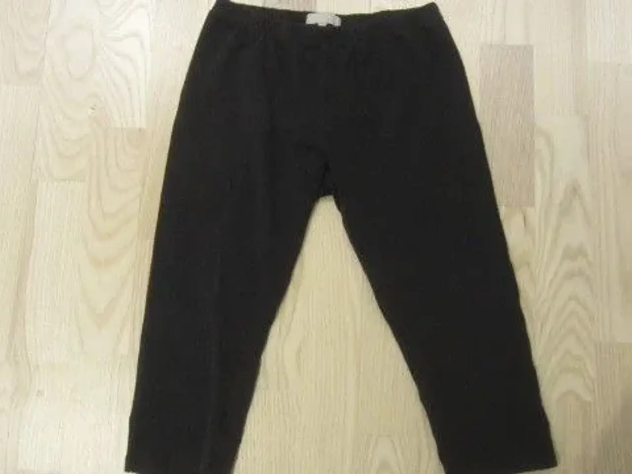 Billede 1 - Str. S, sorte 3/4 lange leggings