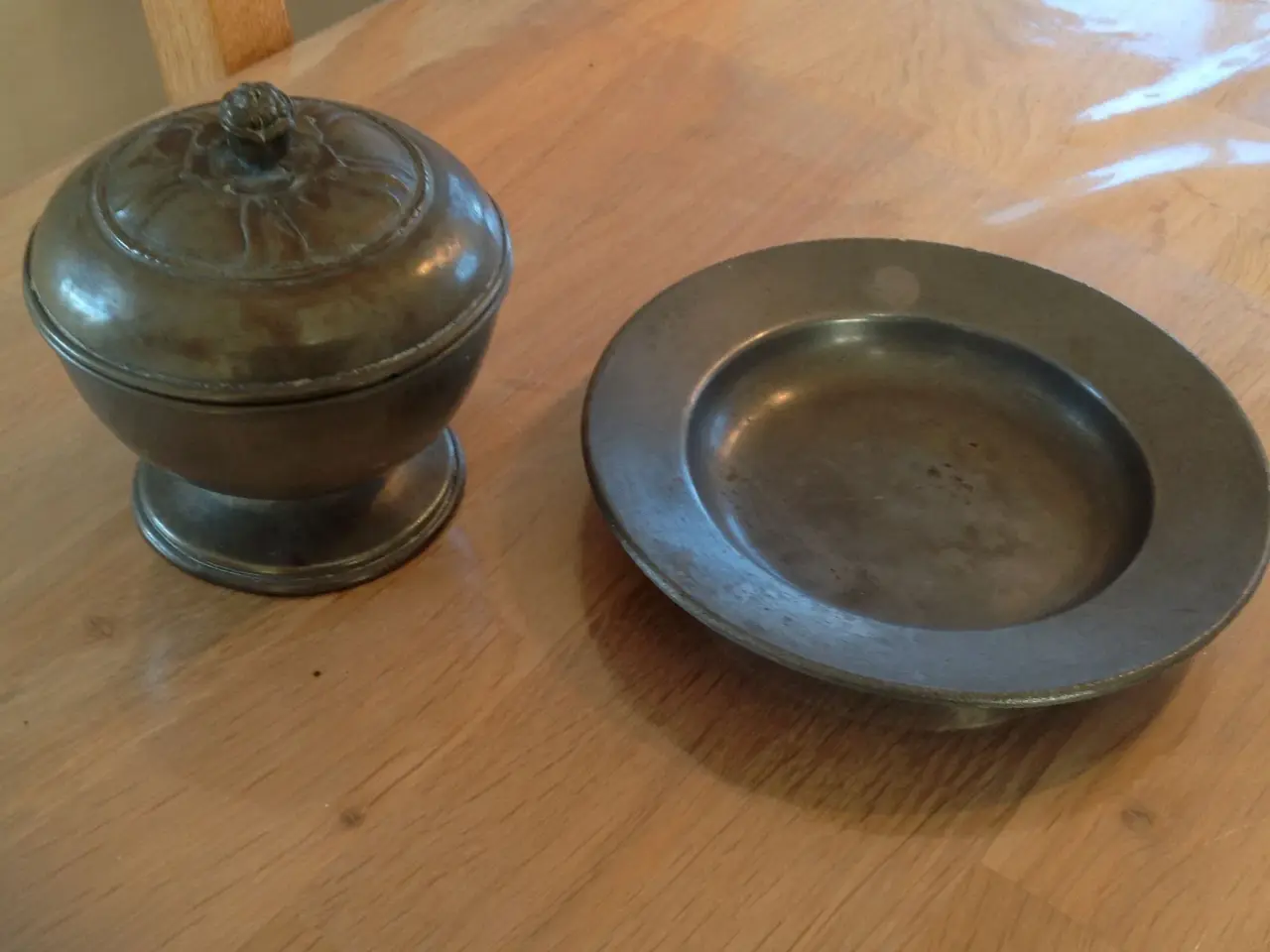Billede 2 - Tin askebæger