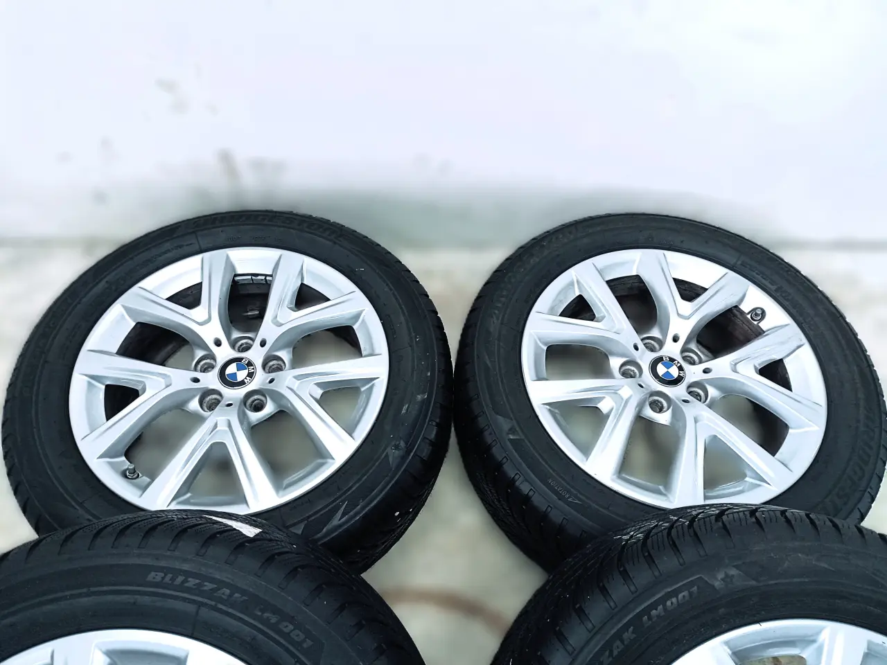 Billede 4 - 5x112 17" ET39 nav 66,6ø BMW vintersæt inkl.TPMS