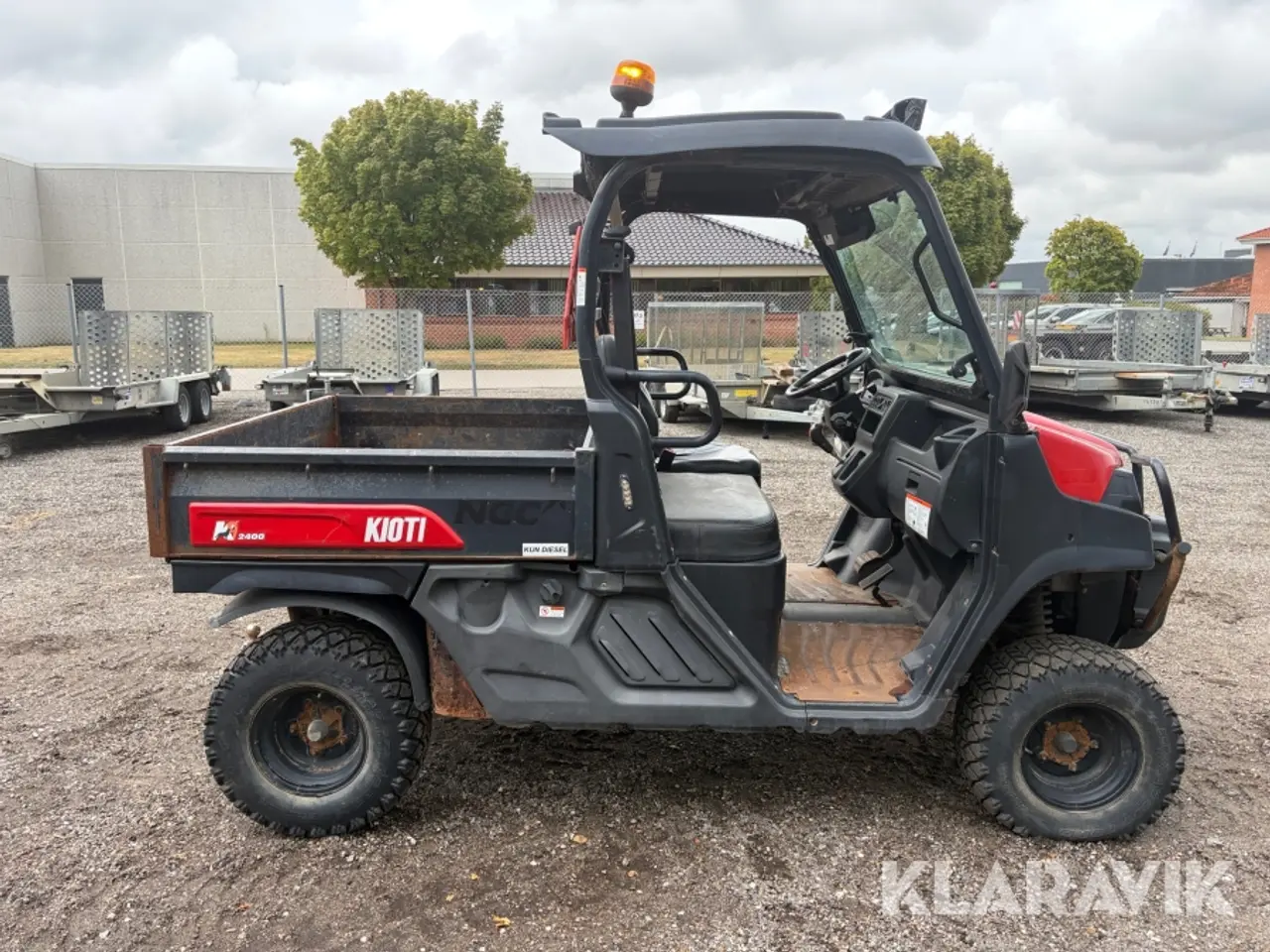 Billede 6 - Utv Kioti K9 2400 med hydraulisk tiplad