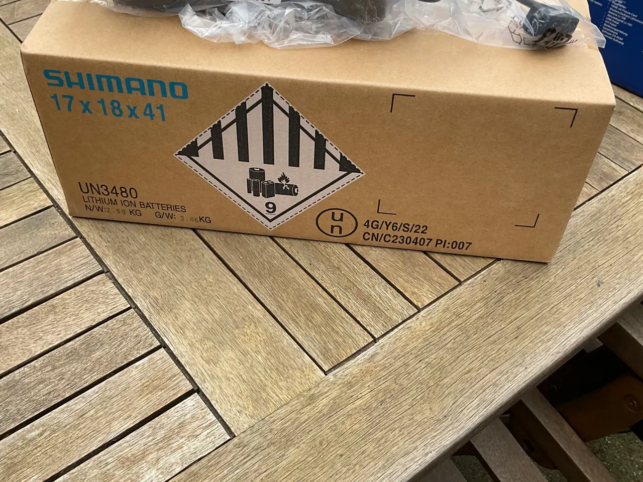 Billede 1 - Shimano Steps batteri og lader NYT FEJLKØB
