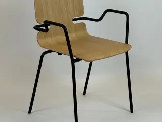 Labofa Ohio Wire Chair Stol – Træ med Sort Stel