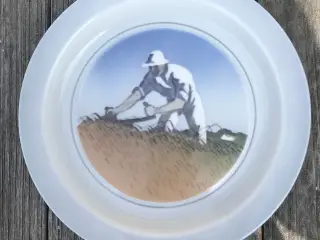 Tallerken platte royal copenhagen høst
