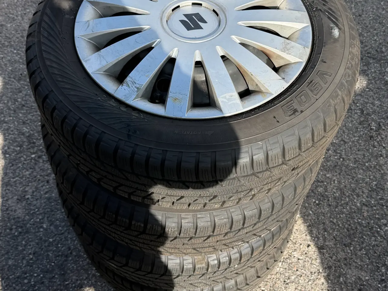 Billede 1 - Suzuki Swift fælge med dæk