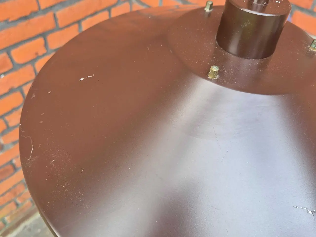 Billede 13 - Brun retrolampe fra danske Superlight 