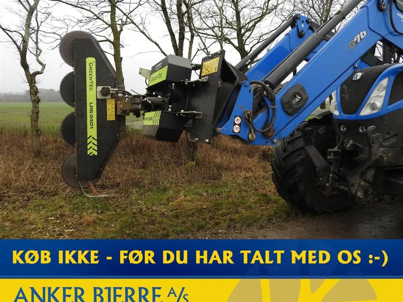 Billede 1 - GreenTec HXF 3302 200 eller 240cm grensav