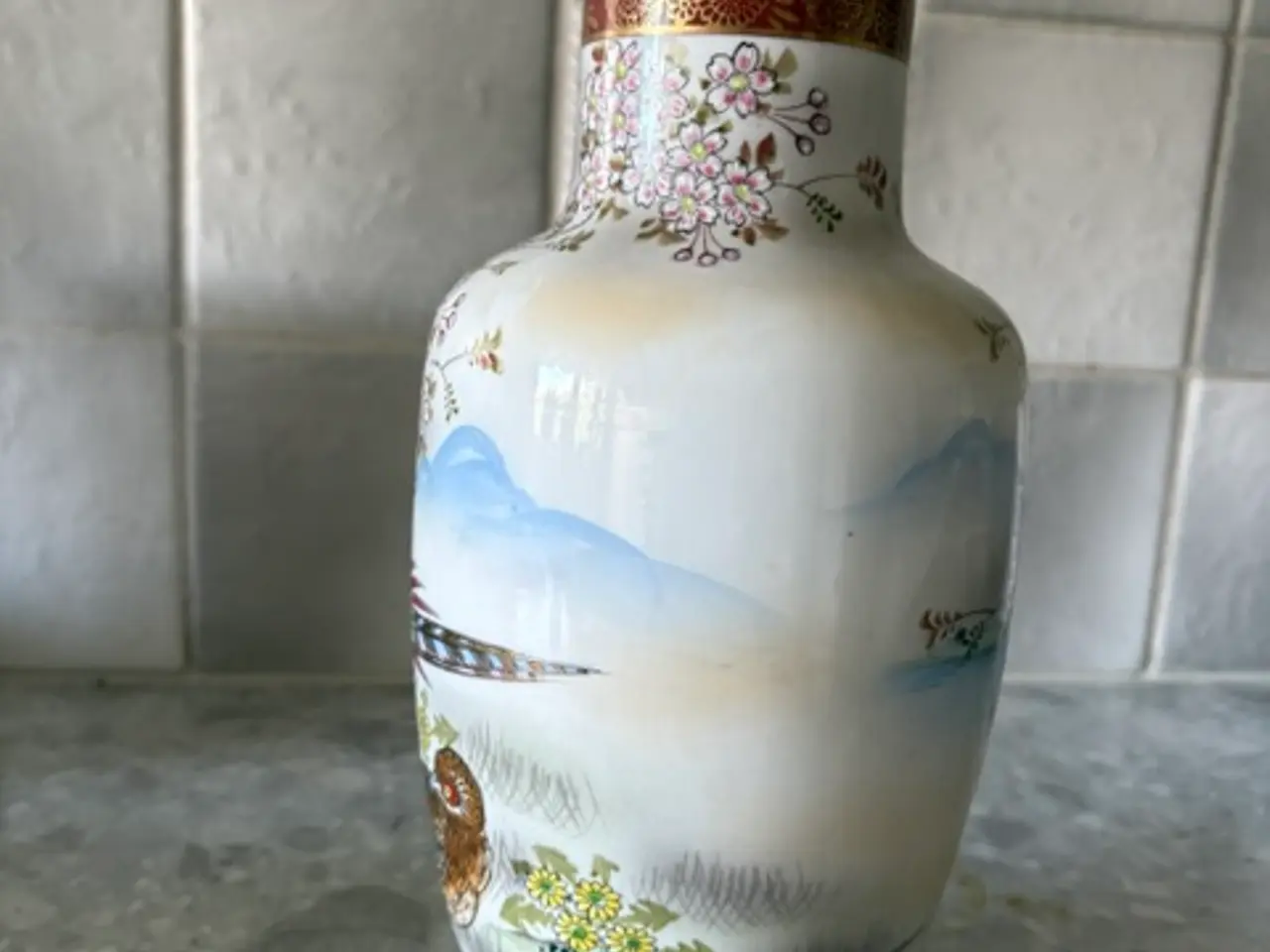 Billede 3 - Sjælden og smuk porcelænsvase