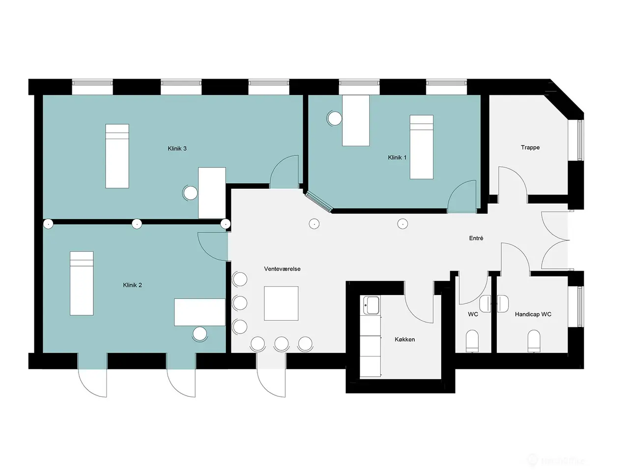 Billede 7 - Kontorhotel til leje på Olaf Ryes Gade 7Z