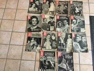 Gamle ugeblade Se og Hør  14 stk