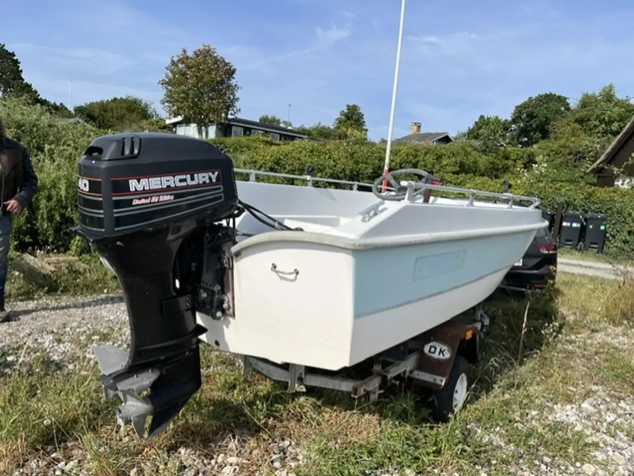 Billede 2 - Motorbåd med trailer/Askeladden