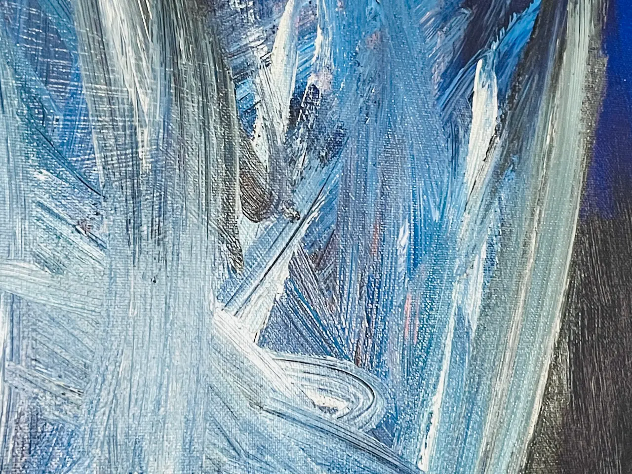 Billede 2 - Oliemaleri (ukendt kunstner) Mål: 70 x 64 cm (se info) (momsfri)
