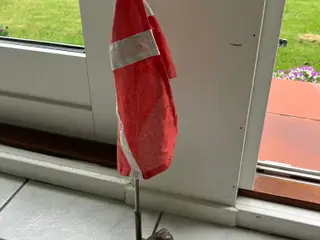 Vintageflag -bord flagstang.