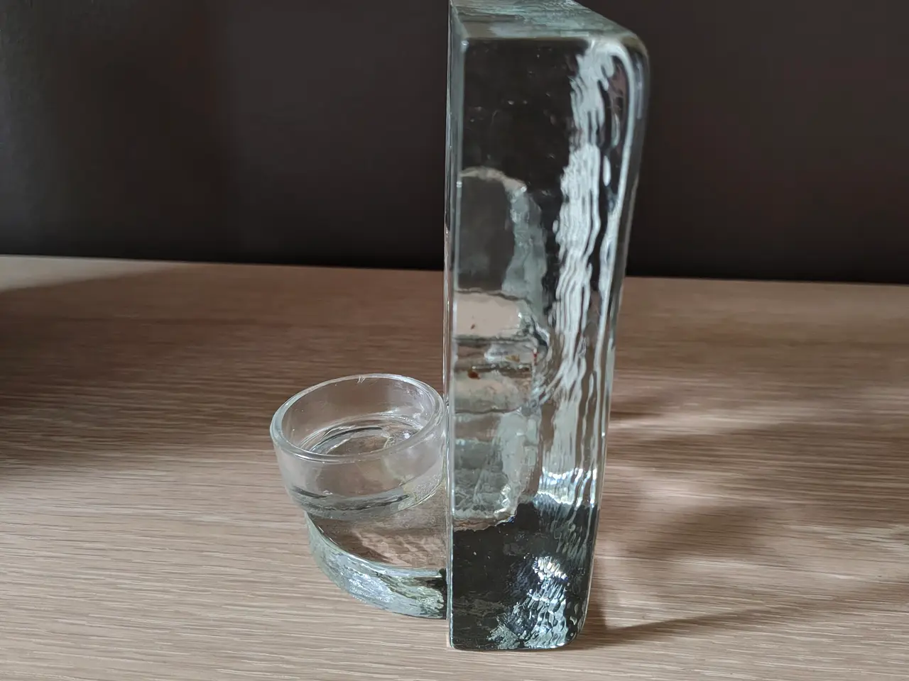 Billede 5 - Flot glas fyrfadsstage