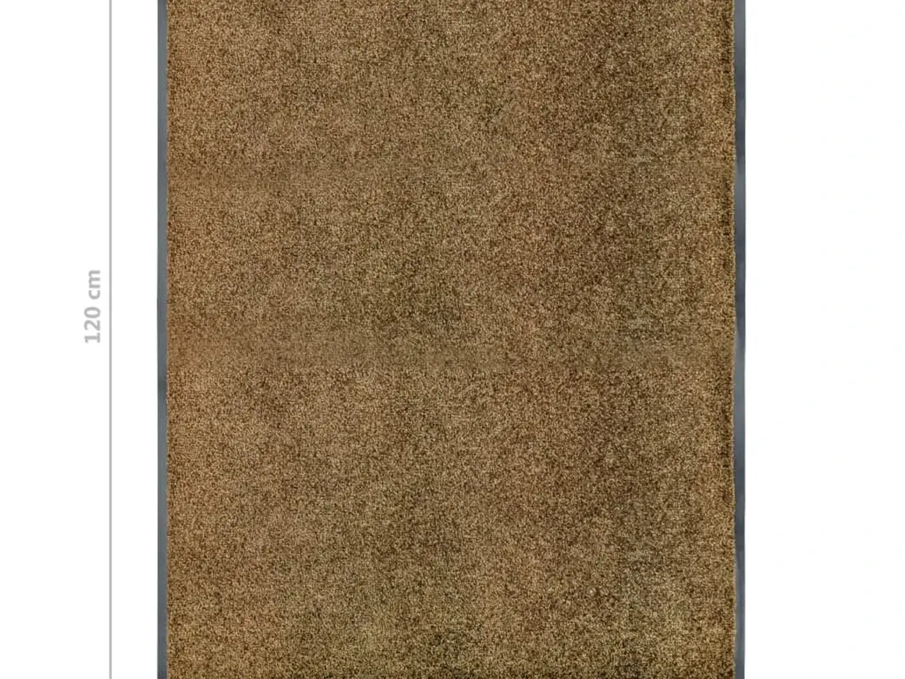 Billede 6 - Vaskbar dørmåtte 90x120 cm brun