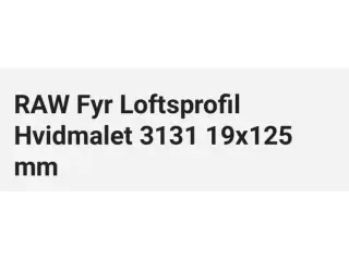Loftsprofilbrædder