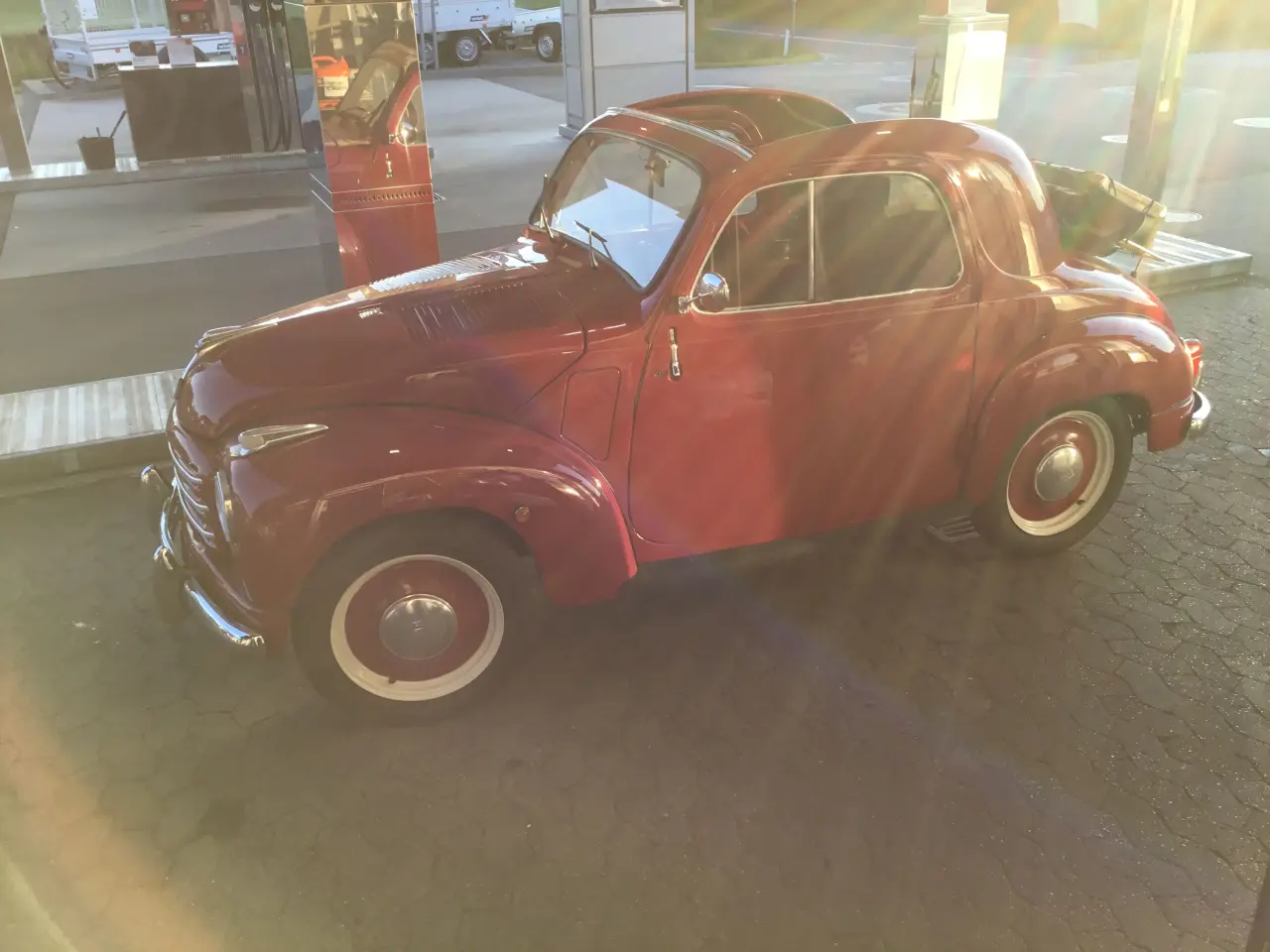 Billede 4 - Fiat topolini m/ kaleche årg 1956 næste syn 2029 