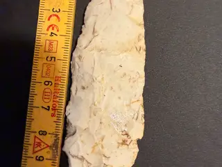 spydspids hvid flint stenalder