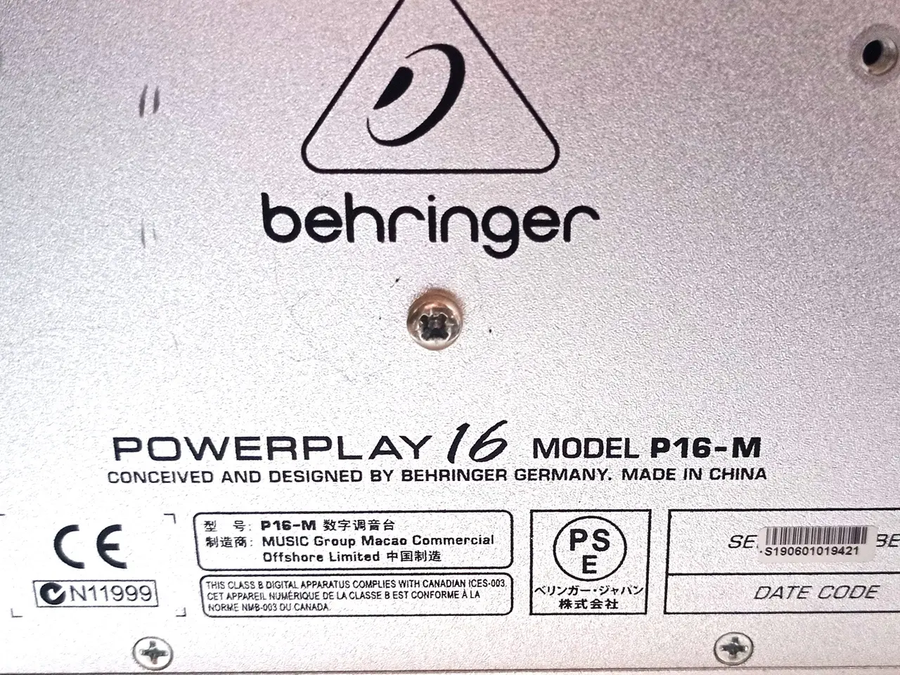 Billede 5 - Behringer Powerplay P16-M