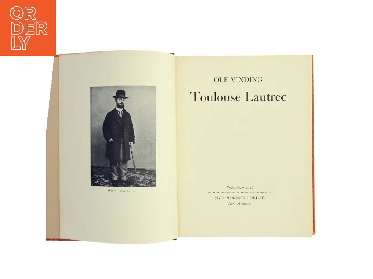 Billede 2 - Toulouse Lautrec af Ole Vinding (Bog)