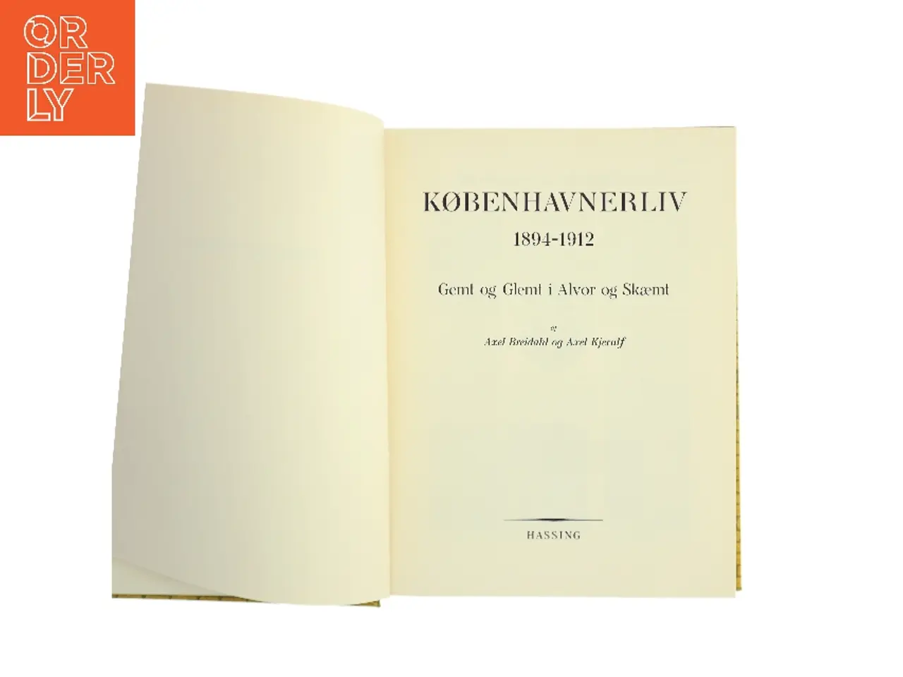Billede 1 - Københavnerliv 1894-1912 (Bog)